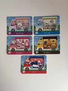 amiibo カード あつ森 5枚セット