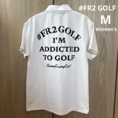 【新品未使用】#FR2GOLF レディース　半袖ポロシャツ　ゴルフウェア　Mのサムネイル