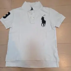 ラルフ・ローレン ホワイトポロシャツ　110