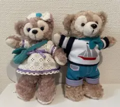 ケープコッドホリデー ダッフィー シェリーメイ ぬいぐるみバッジ