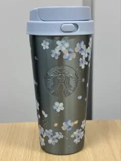 スタバ タンブラー 桜 ステンレスTOGOボトル エアリーブルー　チケット付き