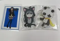 俺ガイル 雪ノ下雪乃 クリアしおり アクリルキーホルダー ドン