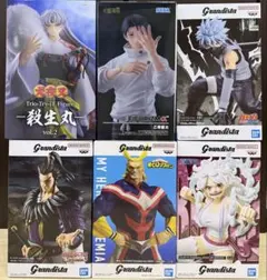 6個セット】ジャンプ系フィギュア未開封 まとめ売りジョジョ 呪術廻戦
