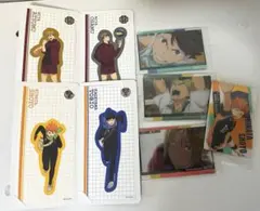 ハイキュー　カード、ステッカー　６点セット