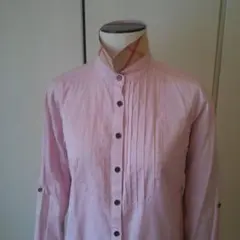 Burberry-バーバリーピンク長袖シャツ BURBERRY BLACK LABEL（バーバリーブラックレーベル） カジュアル