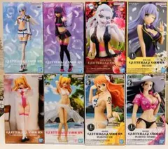 GLITTER & GLAMOURS フィギュア　8個セット