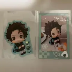 鬼滅の刃 るかっぷ展 ステッカー カード 竈門炭治郎