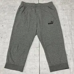 美品 PUMA スウェットパンツ クロップドパンツ 7分丈パンツ プーマ