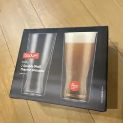 bodum SKÅL ダブルウォールグラス 1個のみ0.35L