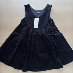 ネイビーAラインワンピース 110