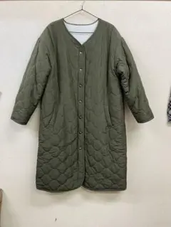 hareiro晴れ色　中綿 裏ボアキルティングコート リバーシブルコートXL