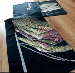 洗える着物&極美品【正絹 和装小物 着物 振袖 留袖 和装 訪問着 黒留袖】のサムネイル