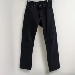 89'sリーバイス 501後染ブラックデニム/552刻印/USA製W30 L32
