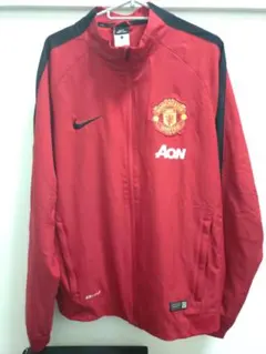 NIKE マンU トラックジャケット L 赤 AON 美品