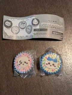 ちいかわ　手作りおやつチャーム　平成女児チョコ　ハチワレ、ラッコセット