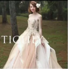 【美品】カラードレス♡ウェディングドレス　お色直し　結婚式二次会