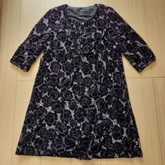 INGEBORG チュニック ワンピース 花柄
