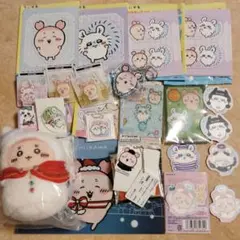 週末お値下げ　ちいかわ　古本屋　カニちゃん　モモンガ　シール　エニマイぬいぐるみ