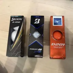 ゴルフボール新品3ケース＋ロストボール12個セット Srixon他