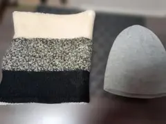 ACCESSORIES BY JASAN ビーニー 3色ストライプ