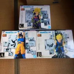 一番くじ　ドラゴンボール　40th 其之二　フィギュア　3種　孫悟空　孫悟飯