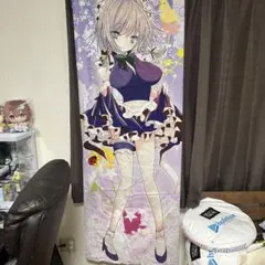 十六夜咲夜　BIG タペストリー　布ポスター　東方