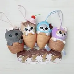 モフサンド　アイスにゃんマスコット　コンプリート