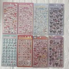 【正規品】サンリオ ボンボンドロップシール 第二弾 mini うるちゅる 8枚