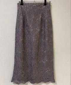 PROPORTION BODY DRESSINGハイウエストレースタイトスカート