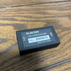 ELECOM HMDI→VGA変換アダプタ [AD-HDMIVGABK]