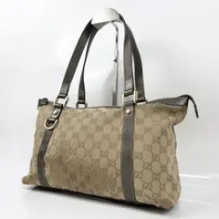 【希少色】GUCCI グッチ アビー GGキャンバス トートバッグ 141470のサムネイル