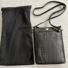 ロダニア　クロコショルダー　未使用　黒RODANIA