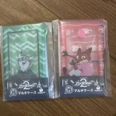 ズートピア2 happyくじ　H賞　マルチケース　ニック　パウバート