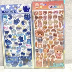 ボンボンドロップシール風　2枚セット