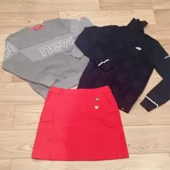 【golf】セーター× Callawayの スカートセット