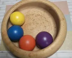 WAKU　童具館　カラーボール　(希少) 童具館 カラーボール カラーボール（童具館） | 木のおもちゃと