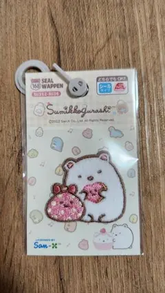 すみっコぐらし ワッペン しろくま