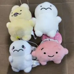 ぷりぷりうちゅうじん　マスコット　全4種セット　コンプリート
