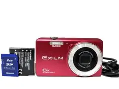 美品・返品保証】 カシオ CASIO EXILIM EX-ZS28 レッド - メルカリ