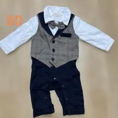 セレモニースーツ　ロンパース　80