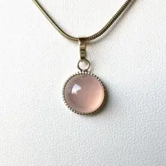 ピンクパープルカルセドニーAAA✴️ 天然石ネックレス②