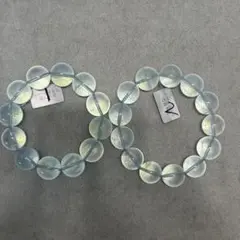 アクアマリン 大玉17mm ブレスレット 残り2点