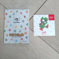 あつ森　amiiboカード　ツバクロ　+シールオマケ