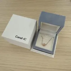 CANAL ４℃ ネックレス フラワー ピンクゴールドのサムネイル