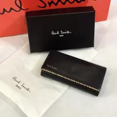 Paul Smith キーケース4連 牛革 ブラック
