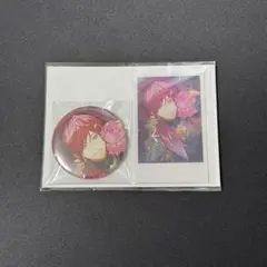 ローレン・イロアス　缶バッチ&チェキ風カード