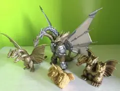 ゴジラ　メカキングギドラ　キングギドラ　セットのサムネイル