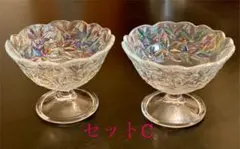 昭和レトロ ヴィンテージ ササキグラス フルーツボール　デザートグラス