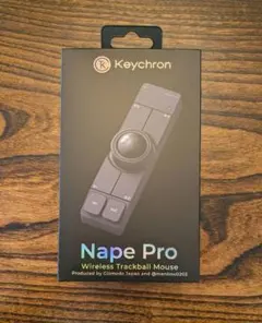 Keychron Nape Pro ワイヤレストラックボール本体 黒 - メルカリ