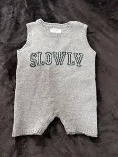 CIAOPANIC TYPY グレー ニットロンパース 70ー80